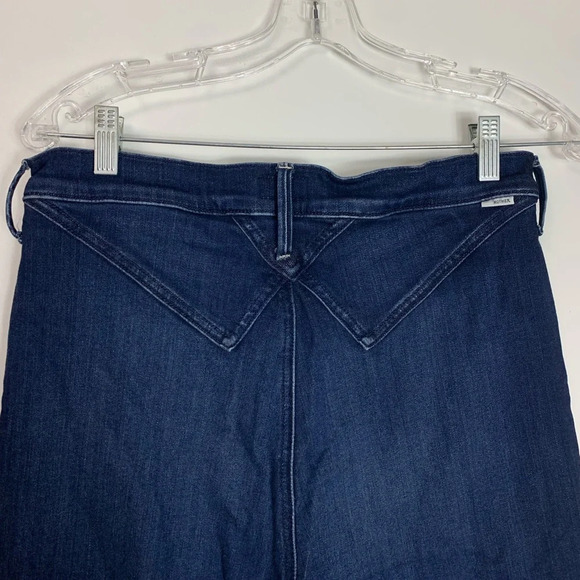 MOTHER The Diamond Swooner High Rise Bareback  Skinny Jeans-Tongue & Chic-Sz 31 - Picture 9 of 13